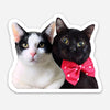 Willy Wonky & Charlie Bear Sticker MrsCopyCat