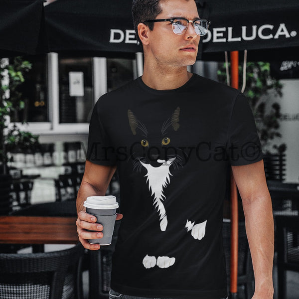 ORIGINAL Tuxedo Cat Unisex T-Shirt PICASSO MrsCopyCat
