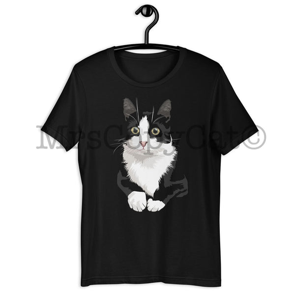 Tuxedo Cat Unisex T-Shirt YUKON MrsCopyCat