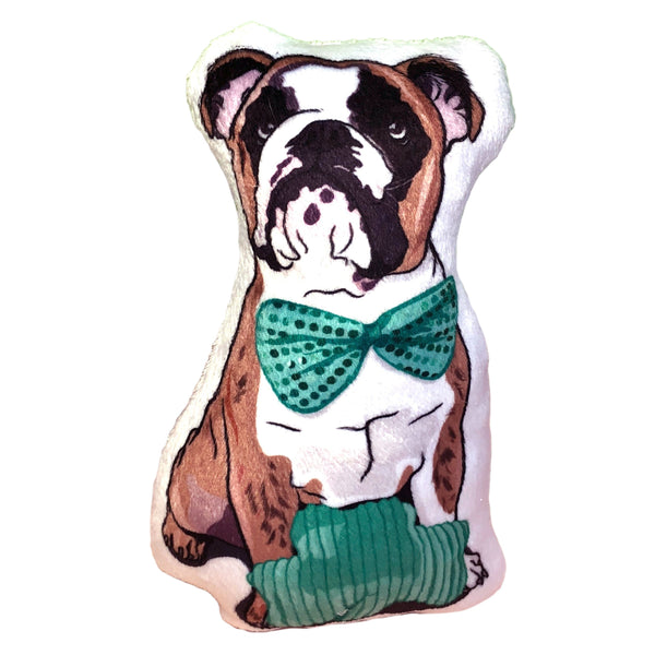 Bulldog Plush Toy Pillow BEAR MrsCopyCat