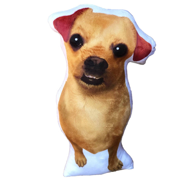 Chihuahua Plush Toy Pillow NUGGET MrsCopyCat