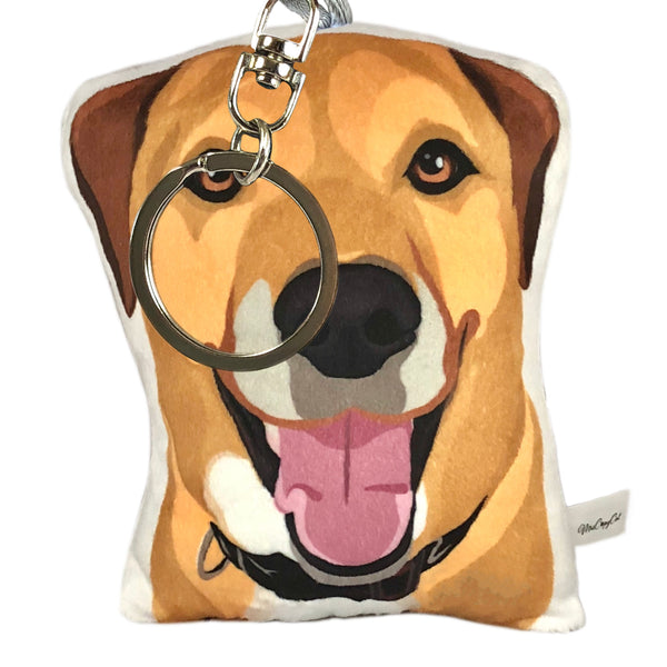 Hound Mix Plush Toy Pillow JOURNEY MrsCopyCat