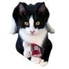 Santa Tuxedo Cat Plush Toy Pillow PALOMA MrsCopyCat