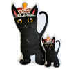 Black Cat Cartoon Plush Toy Pillow MERCURY MrsCopyCat
