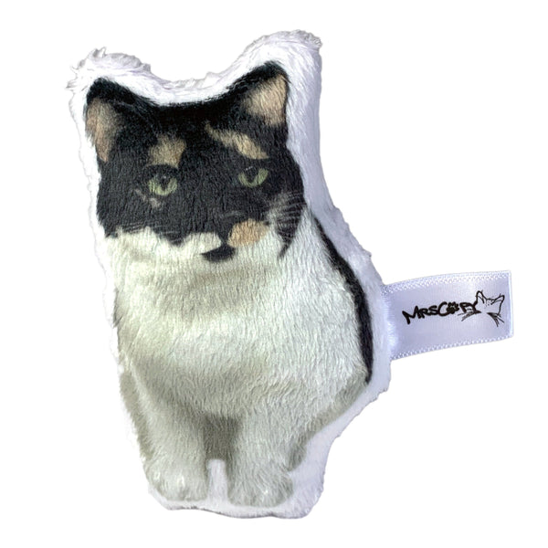 Calico Cat Plush Toy Pillow SMOKEY MrsCopyCat