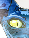 Blue Sphynx Cat Plush Toy Pillow HADES MrsCopyCat